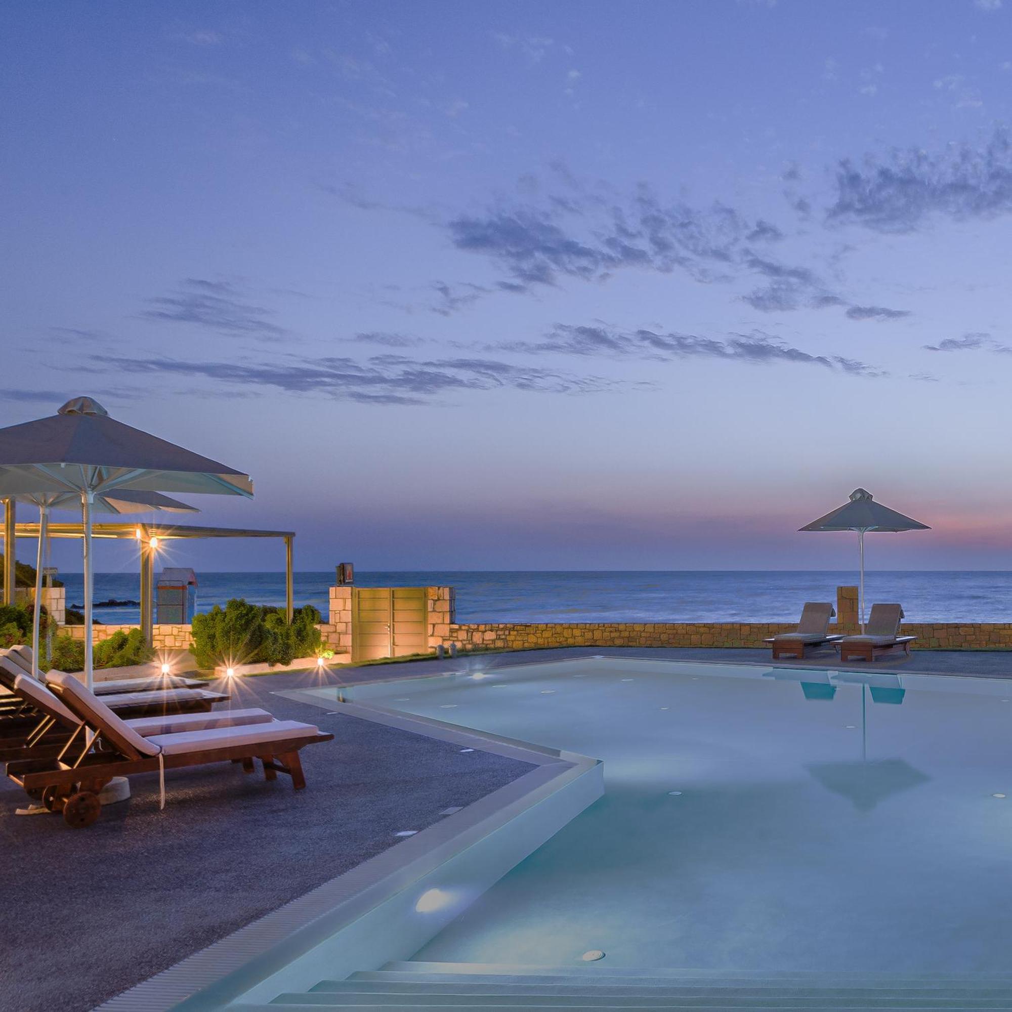 Callisto Seaside Homes & Suites Marathópolis Esterno foto