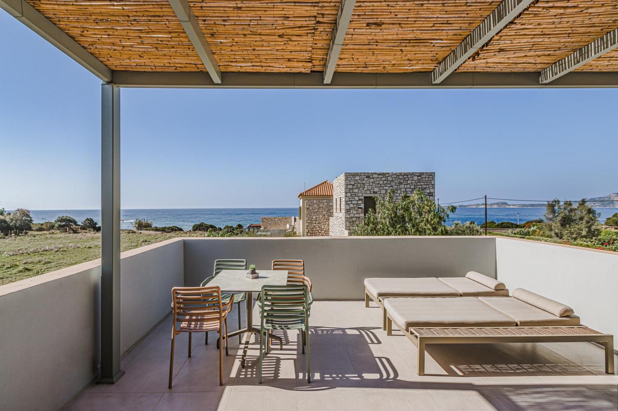Callisto Seaside Homes & Suites Marathópolis Esterno foto