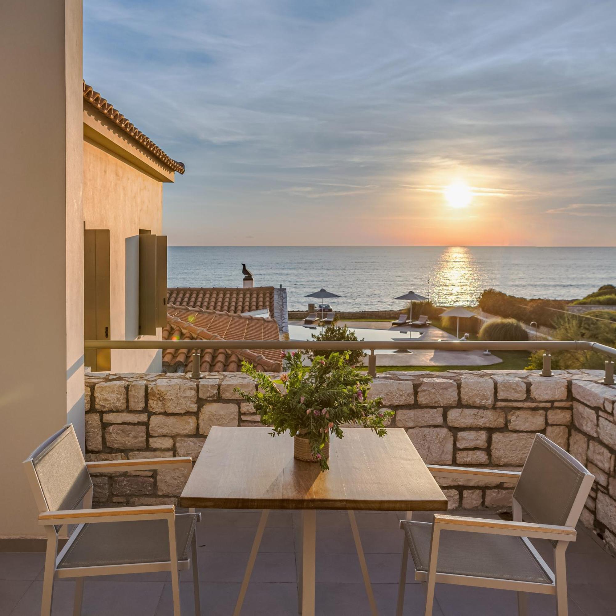 Callisto Seaside Homes & Suites Marathópolis Esterno foto